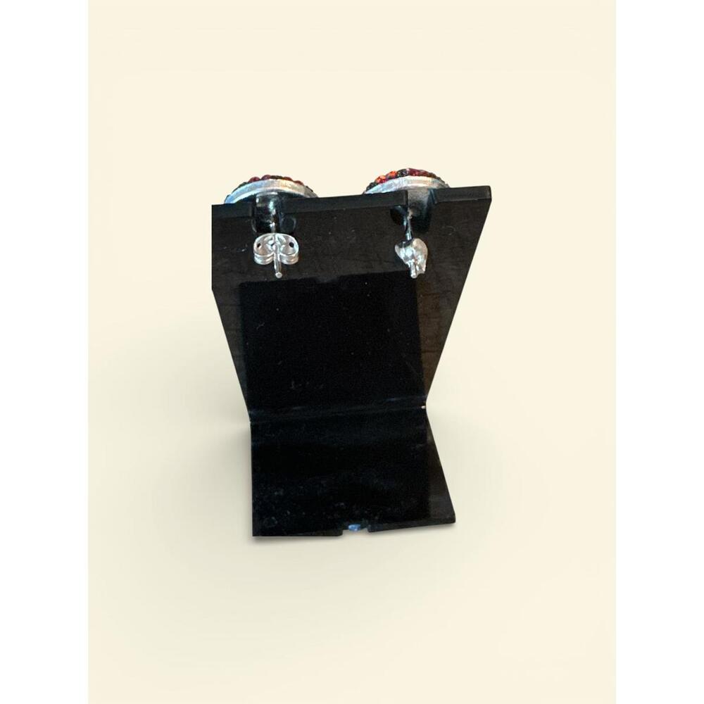 Rainbow Crystal Stud Earrings - image 4